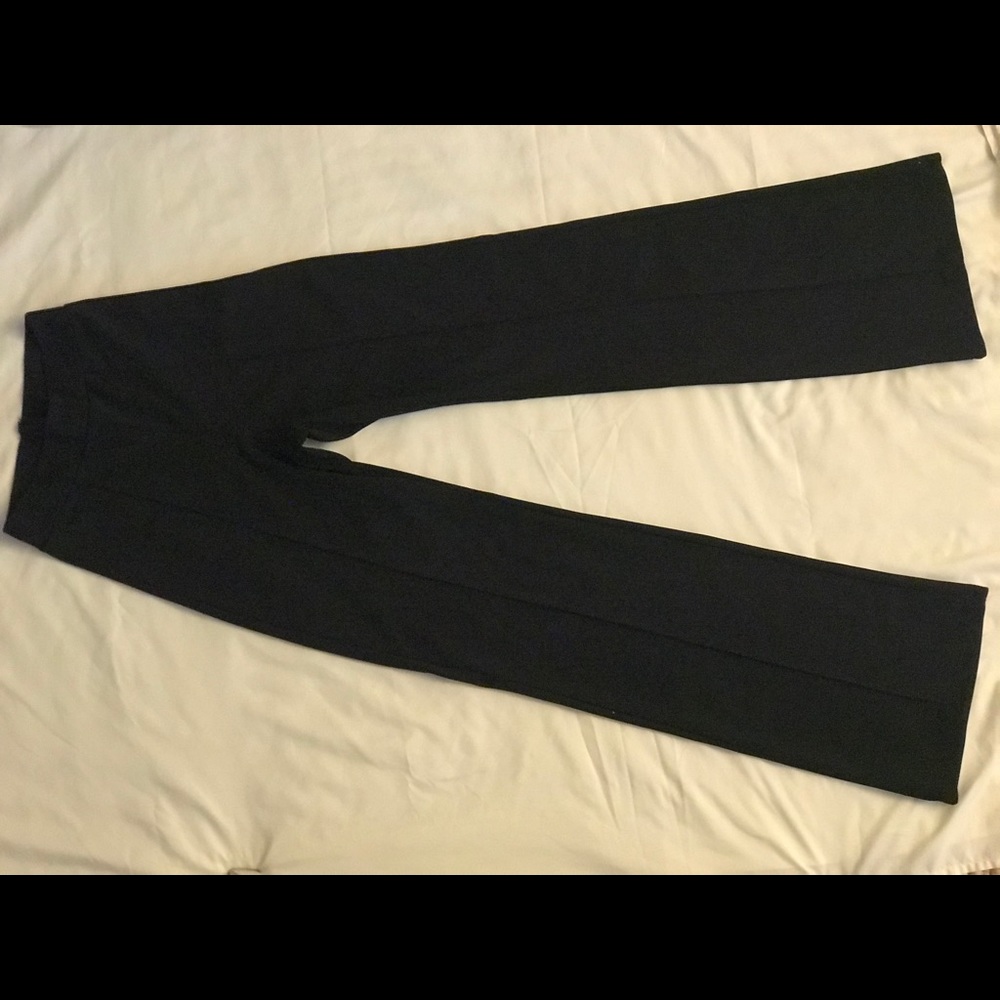 Black trouser pants